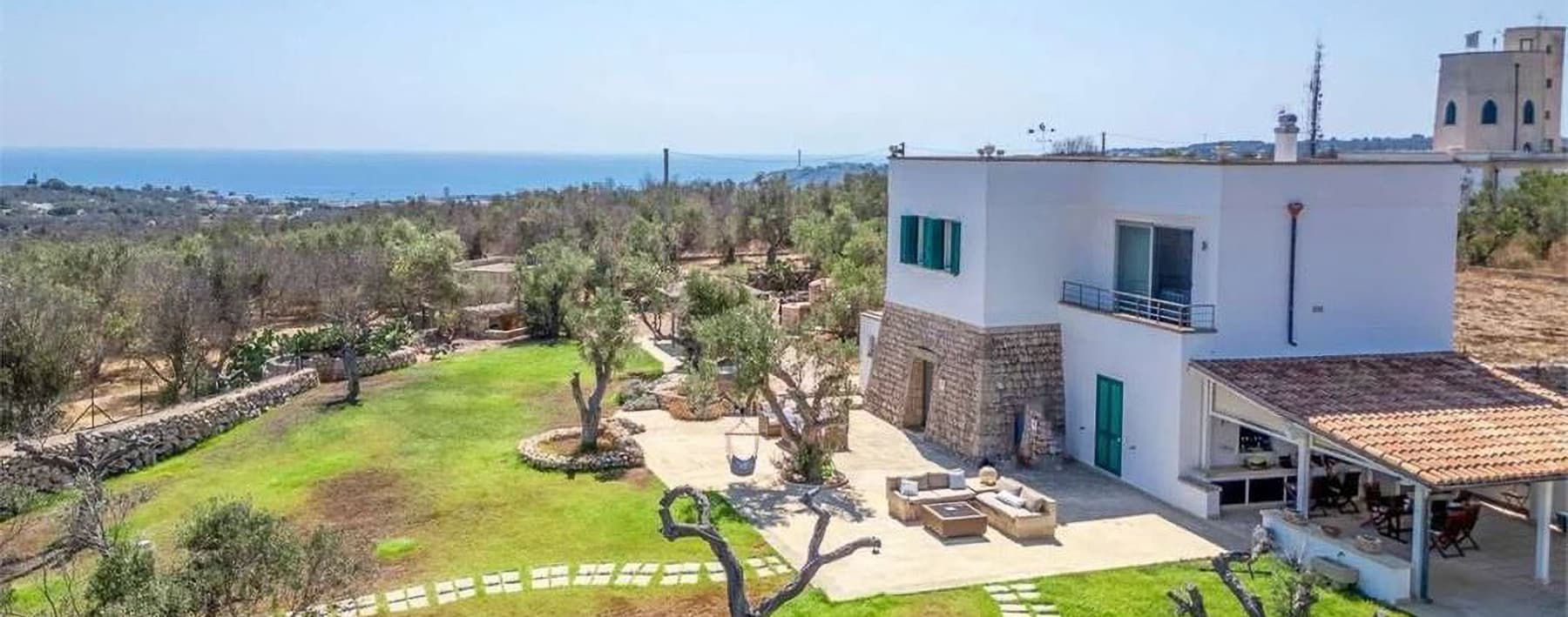 Villa con vista mare a Castrignano del Capo, Puglia