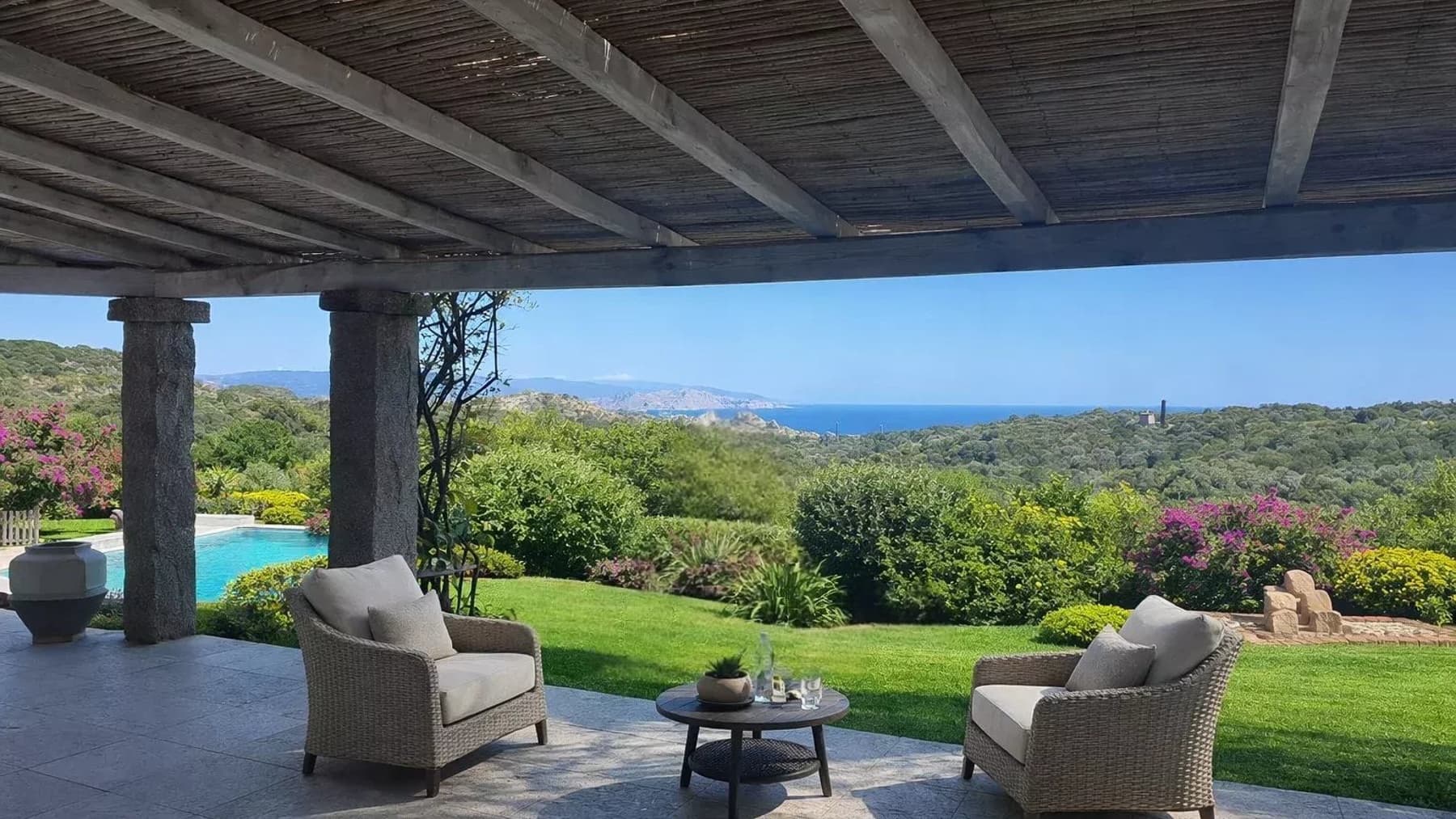 Elegant Villa Overlooking Caprera, Sardinia