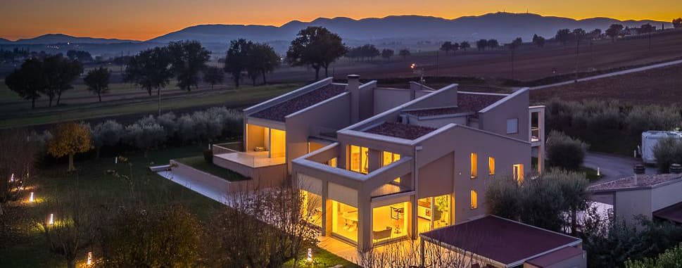 Villa con piscina a Montefalco, Umbria, 476 mq di charme