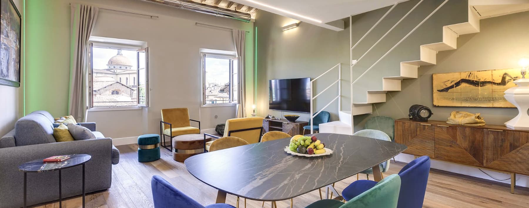 Penthouse in Florence, Tuscany with Stunning Views