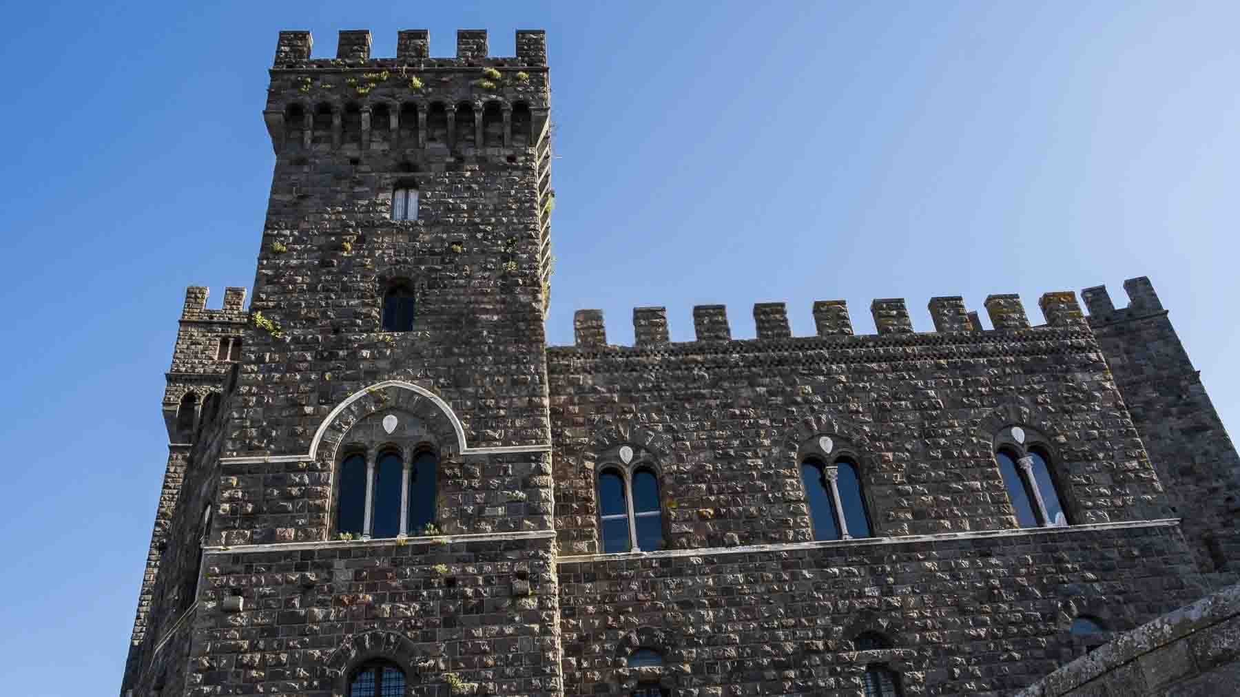 Majestic Castle in Acquapendente, Lazio Region