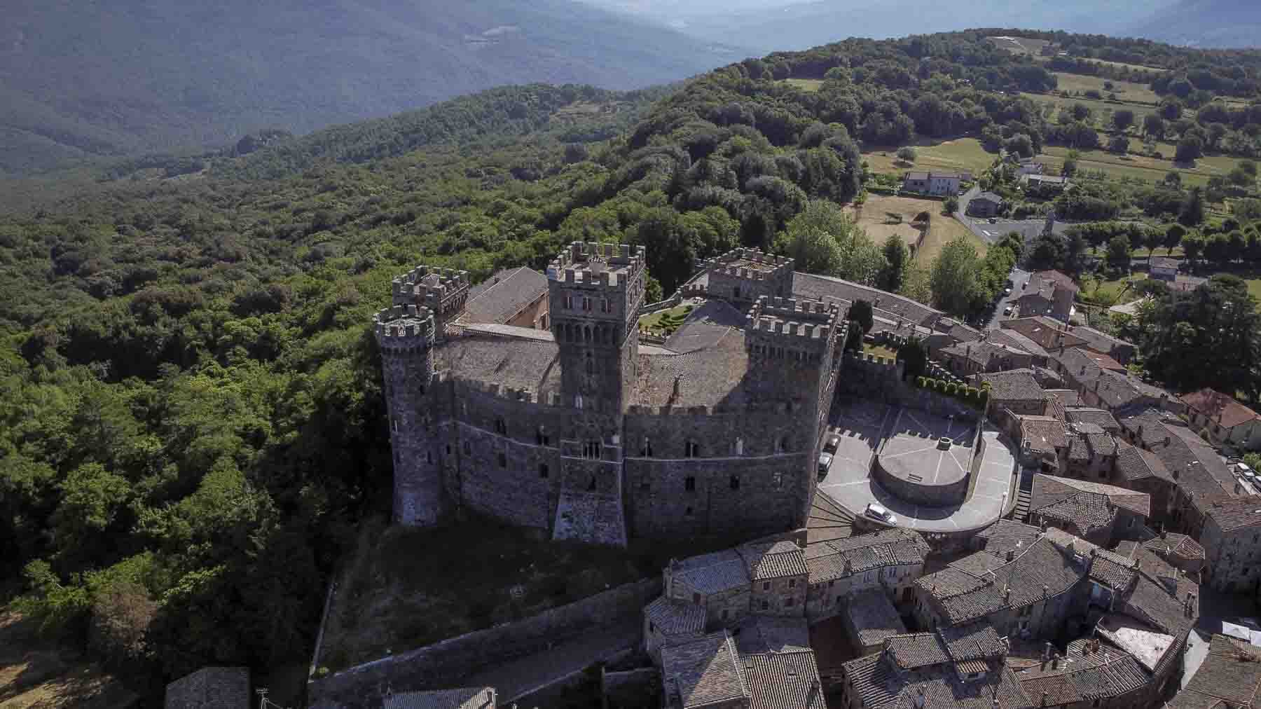 Majestic Castle in Acquapendente, Lazio Region