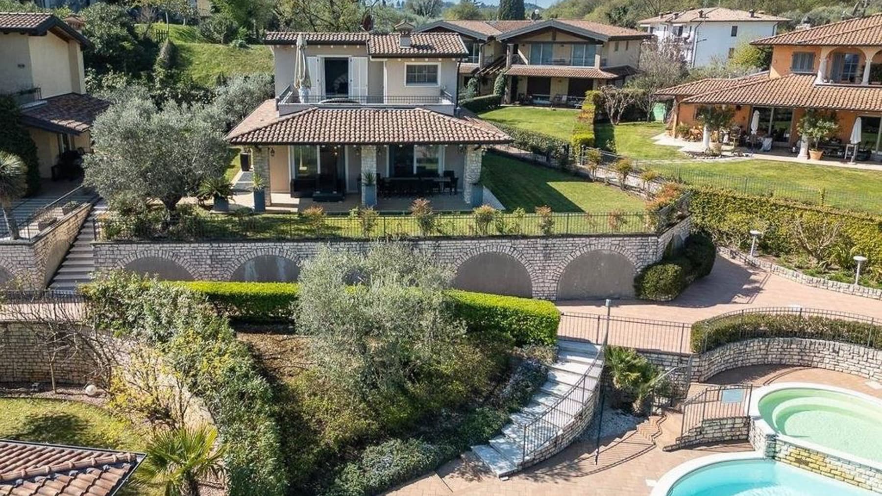 Villa in Soiano, Overlooking Lake Garda, Lombardy