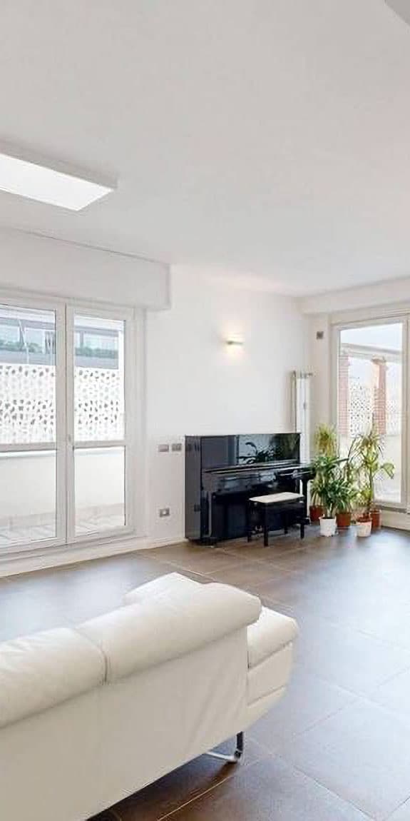 Attico esclusivo a Milano con terrazza panoramica