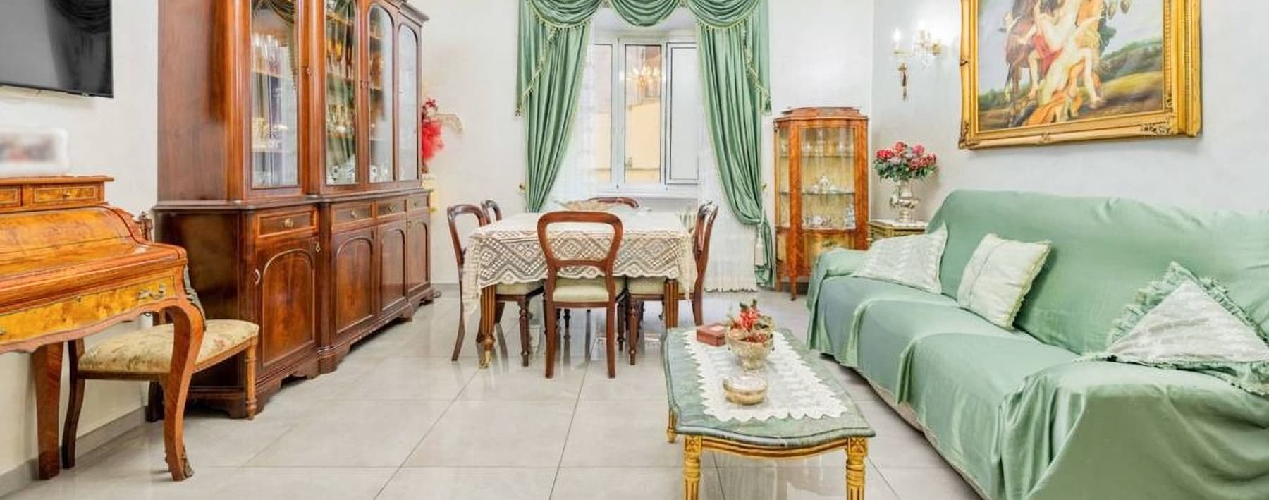 Appartamento di lusso nel cuore di Roma, 200 mq eleganti