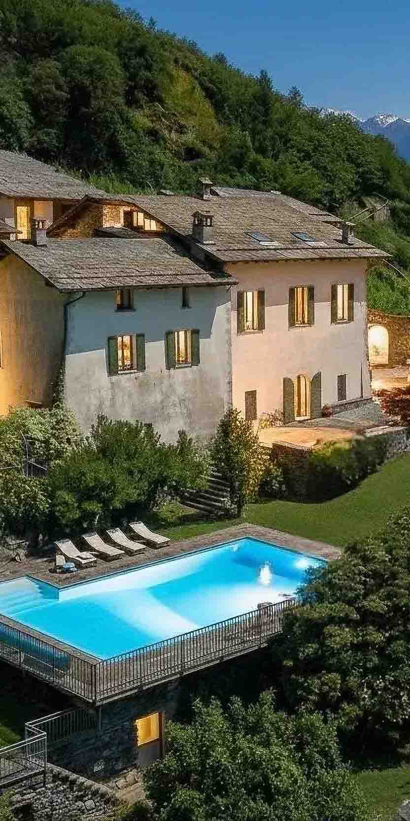 Tenuta-Complesso 1050 m² a Teglio, Valtellina