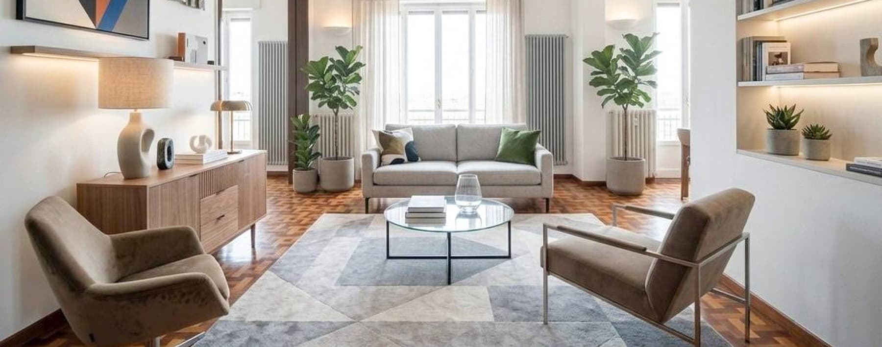 Appartamento esclusivo con terrazzo nel cuore di Milano