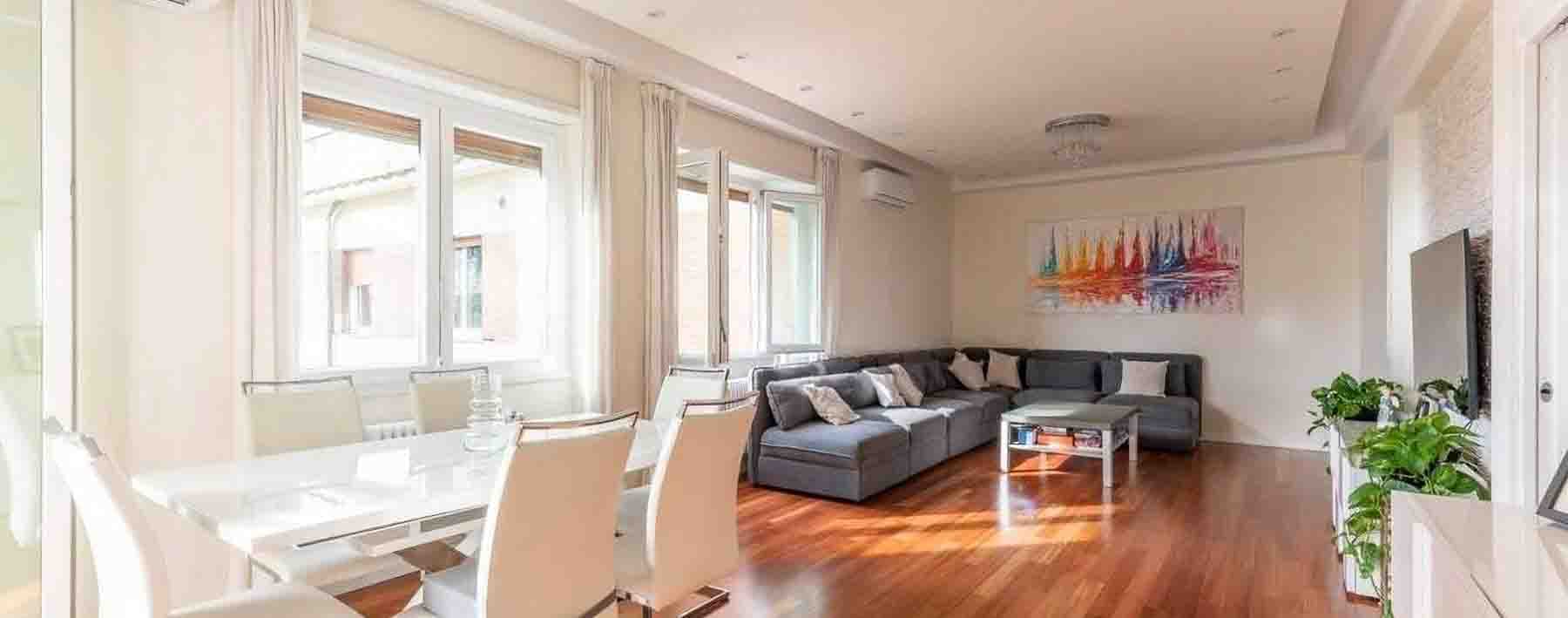 Attico esclusivo di 210 mq nel cuore di Roma