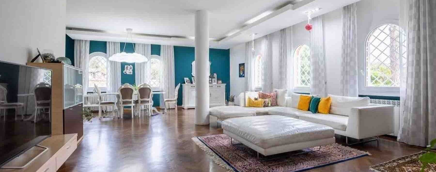 Villa unifamiliare con giardino a Roma, lusso e comfort