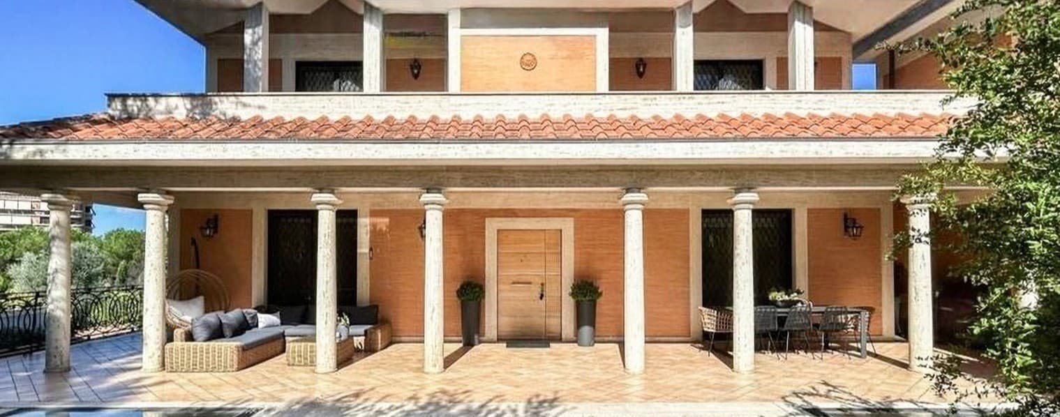 Villa esclusiva a Roma con giardino privato di 800 mq