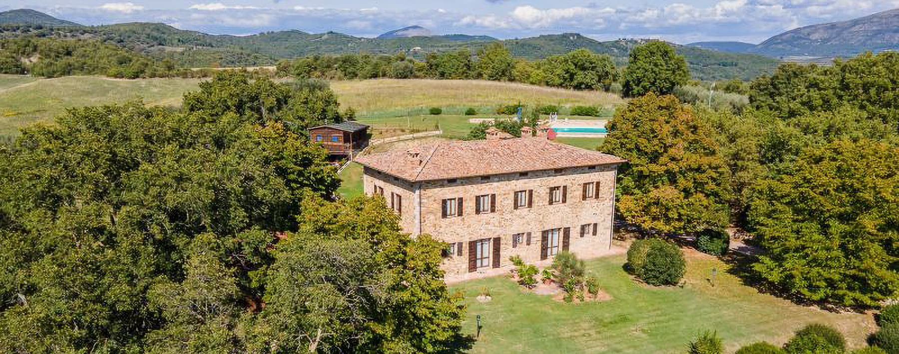 Casale di charme a Corciano, nel cuore dell'Umbria