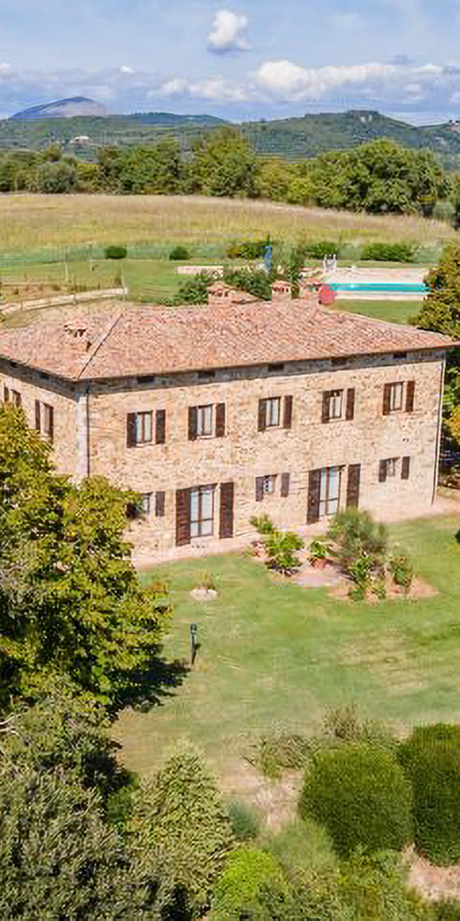 Casale di charme a Corciano, nel cuore dell'Umbria