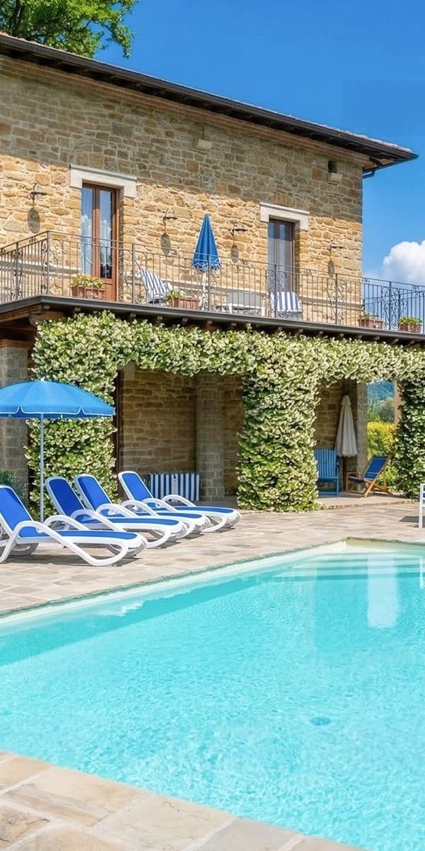 Villa spaziosa a Poppi, incanto tra le colline toscane