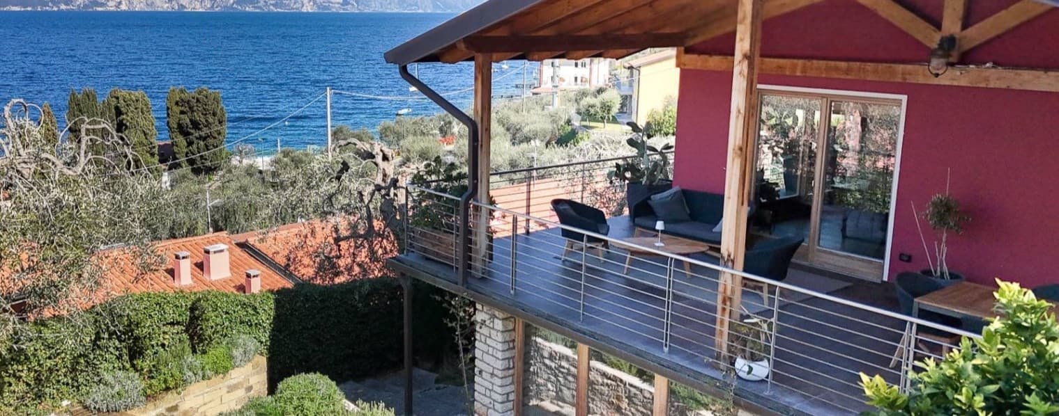 Villa esclusiva a Brenzone sul Garda, vista Lago di Garda