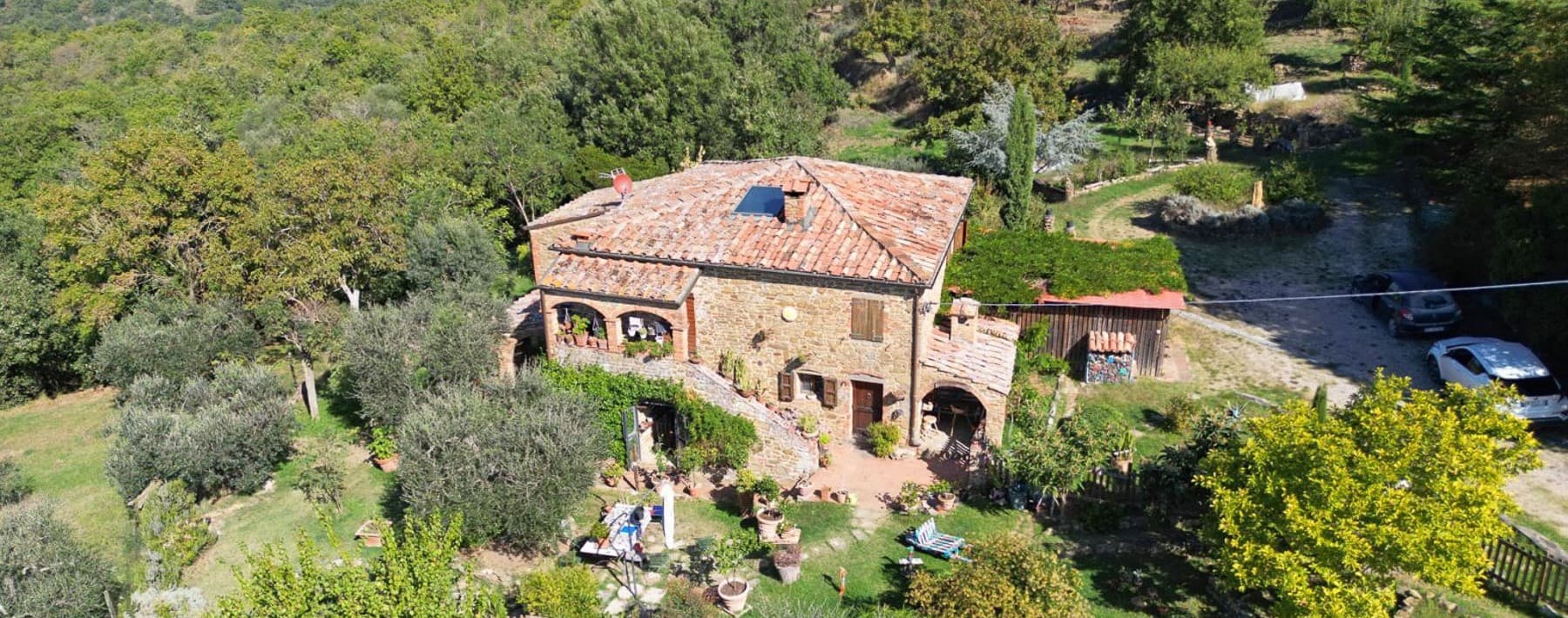 Casale autentico in Toscana, Sinalunga, 180 mq di charme