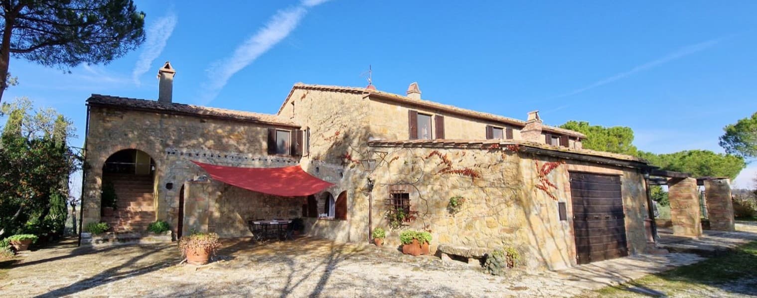 Casale immerso nella Val d'Orcia, Pienza