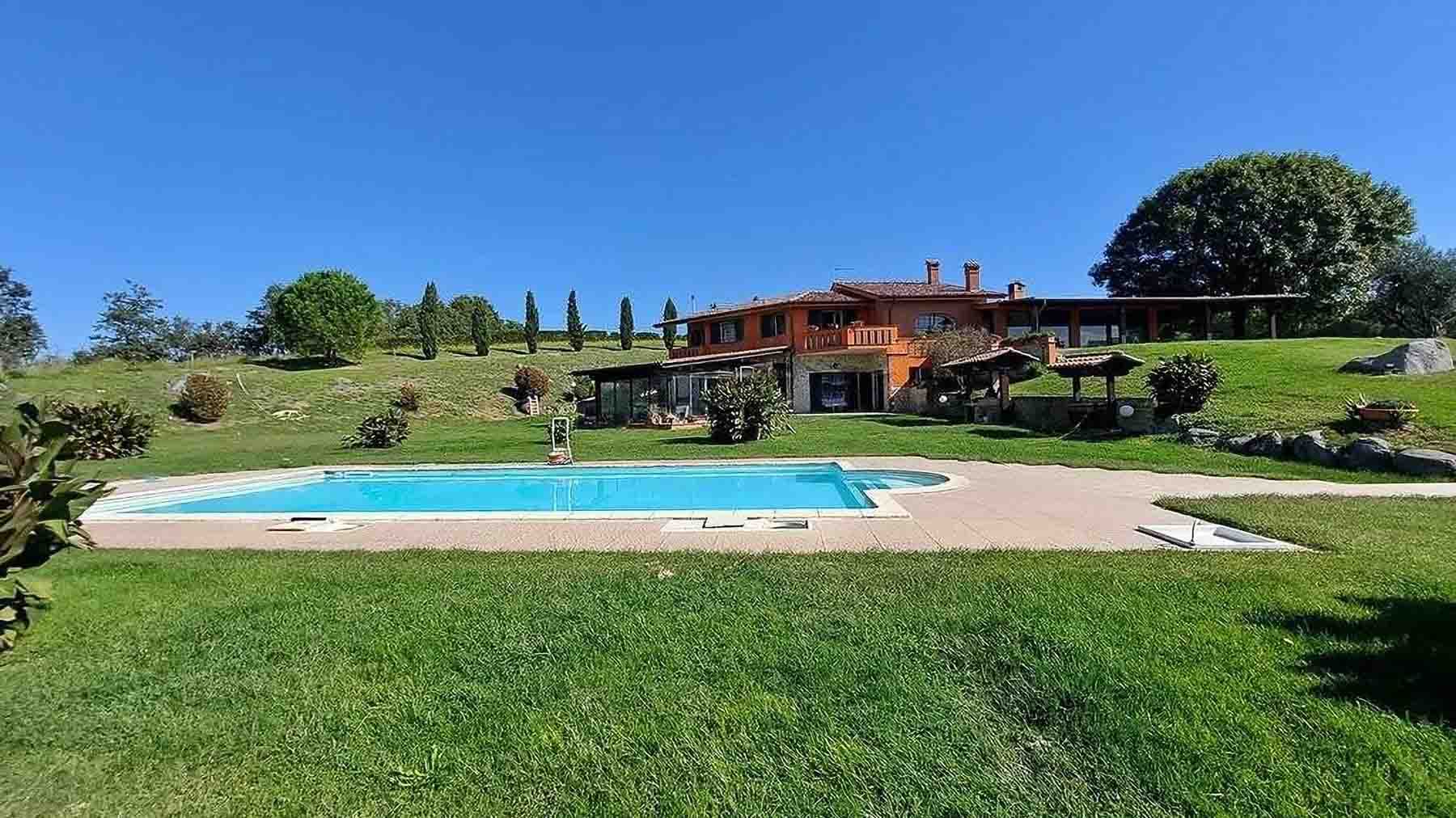 Villa esclusiva con vista Lago di Bracciano, Trevignano