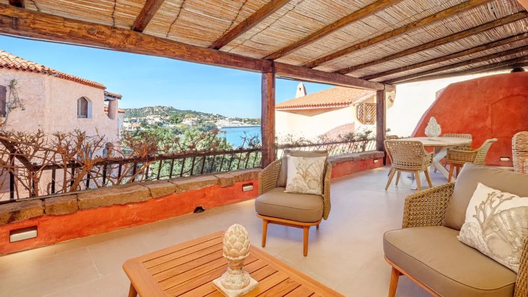 Porto Cervo Apartment with Terrace in Sardinia