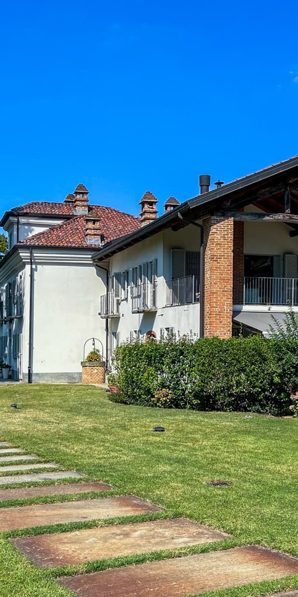Villa storica con vista Alpi a Revigliasco