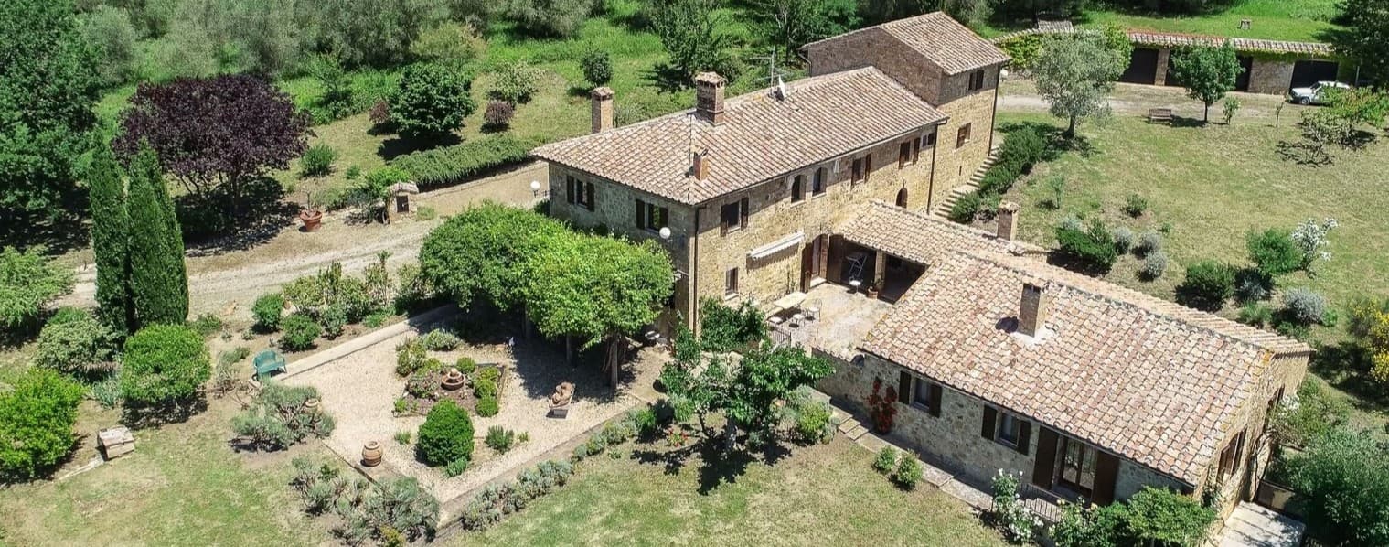 Casale in Val d'Orcia, Pienza: charme e panorami unici