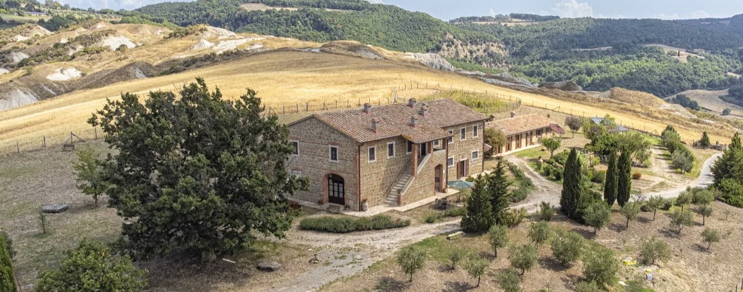 Casale incantevole a Pienza, nel cuore della Val d'Orcia