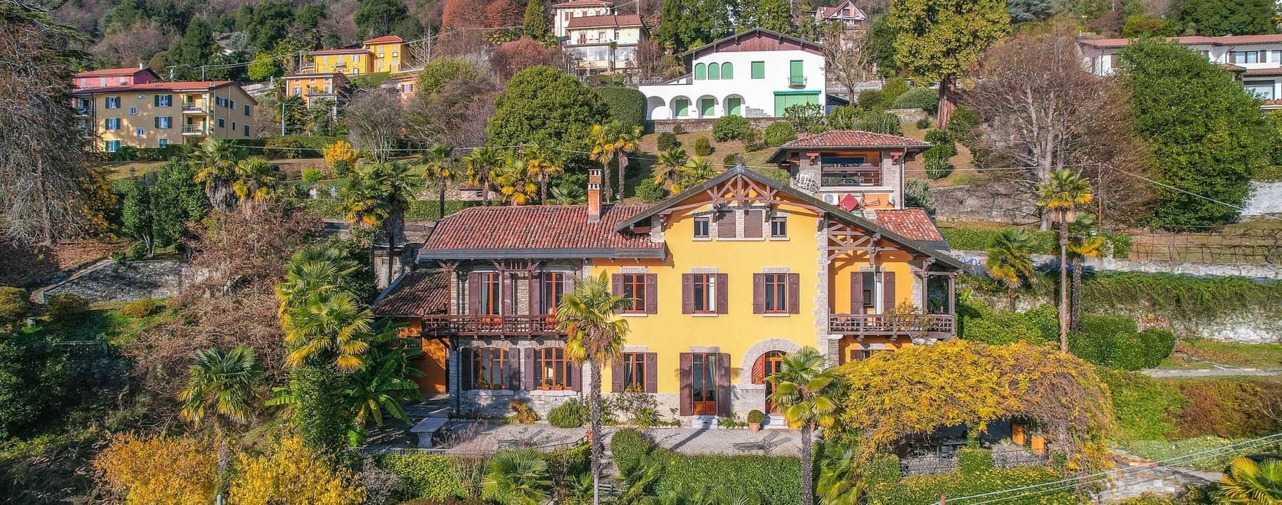 Villa Overlooking Lake Maggiore, Ghiffa, Piedmont