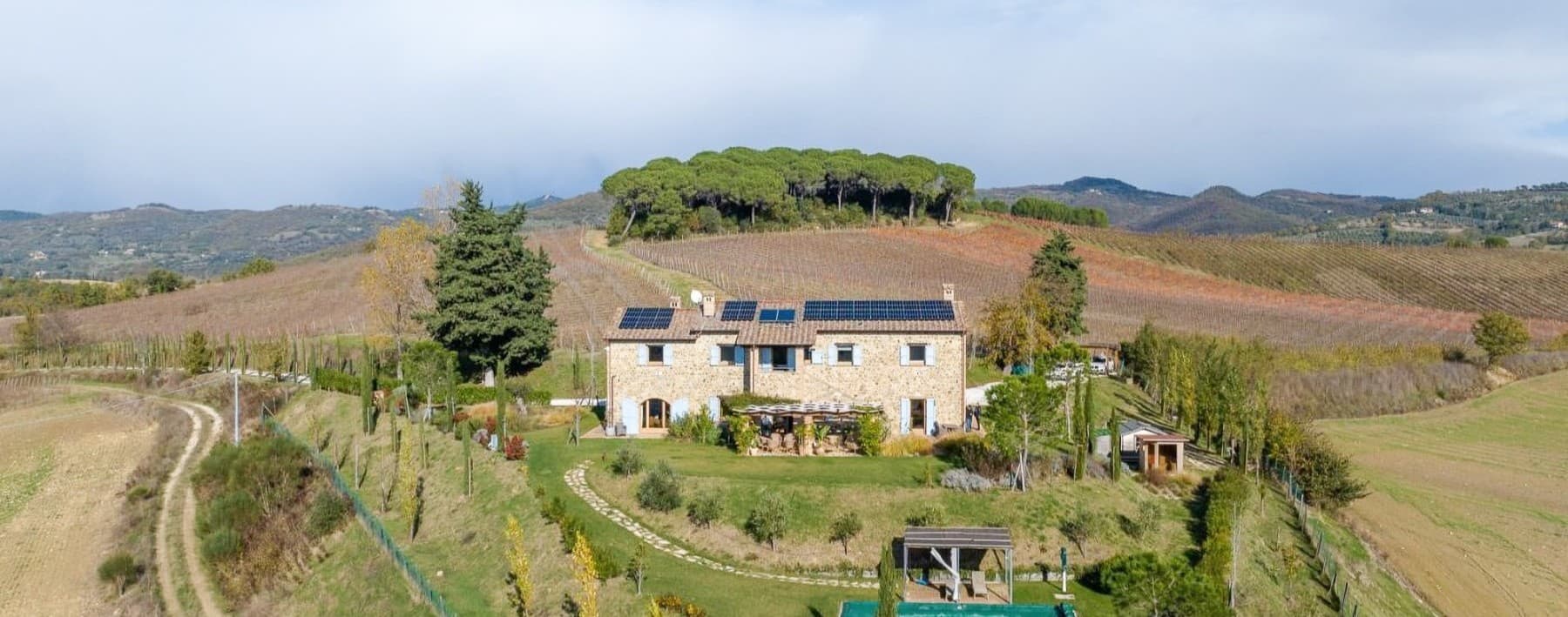 Casale elegante nella campagna umbra vicino Perugia