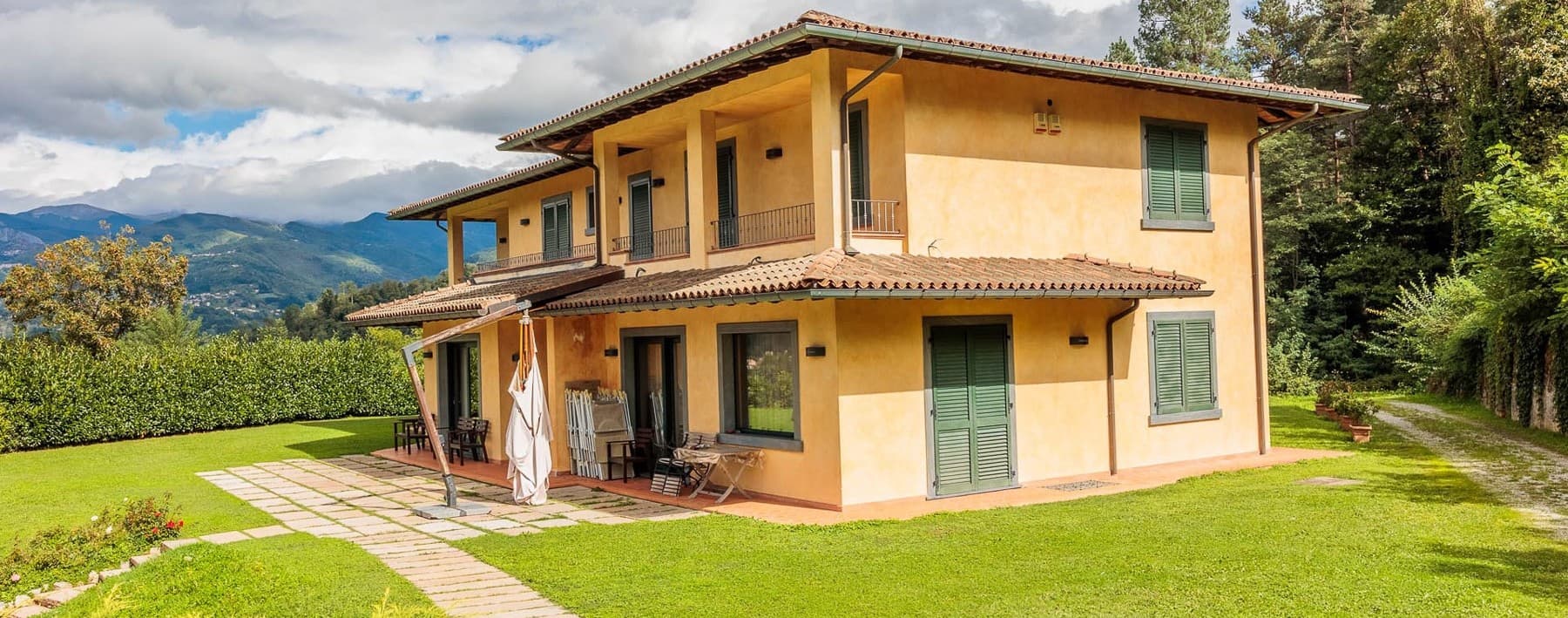 Villa panoramica a Castelnuovo di Garfagnana, Toscana