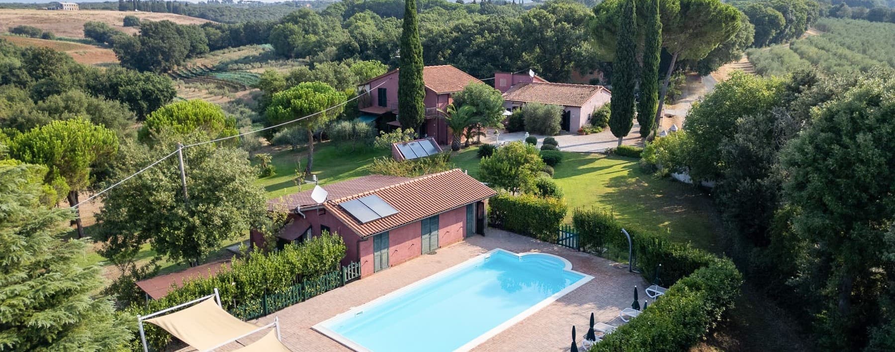 Agriturismo a Bibbona: 600 mq nel cuore della Toscana