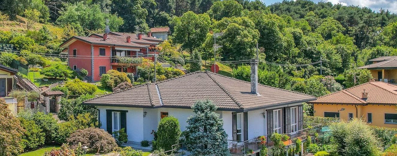 Villa indipendente con vista Lago Maggiore a Ranco