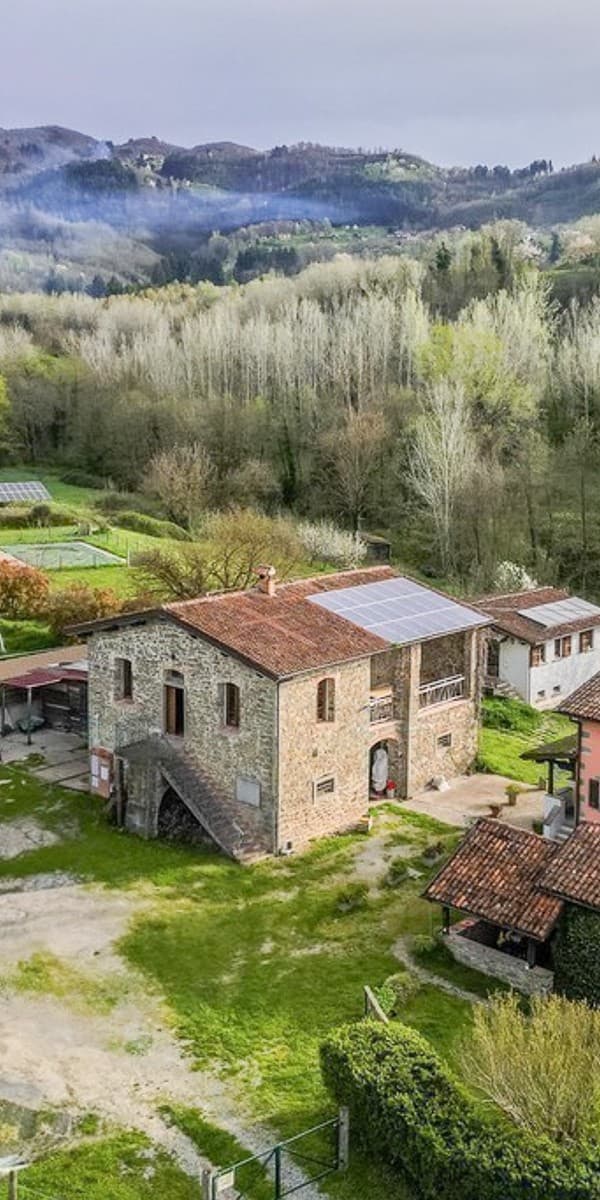 Agriturismo nei paesaggi della Garfagnana, Toscana
