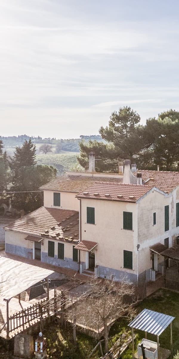 Agriturismo nelle colline di Cinigiano, Toscana