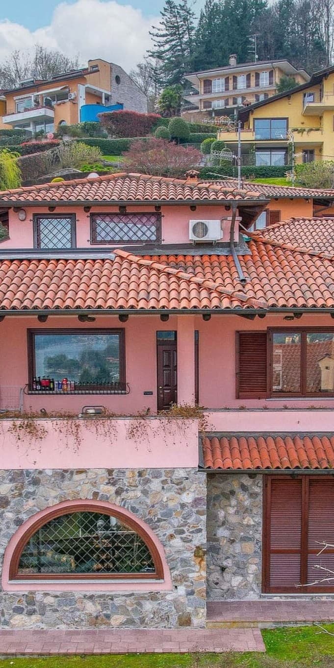 Villa in Meina Overlooking Lake Maggiore, Piedmont