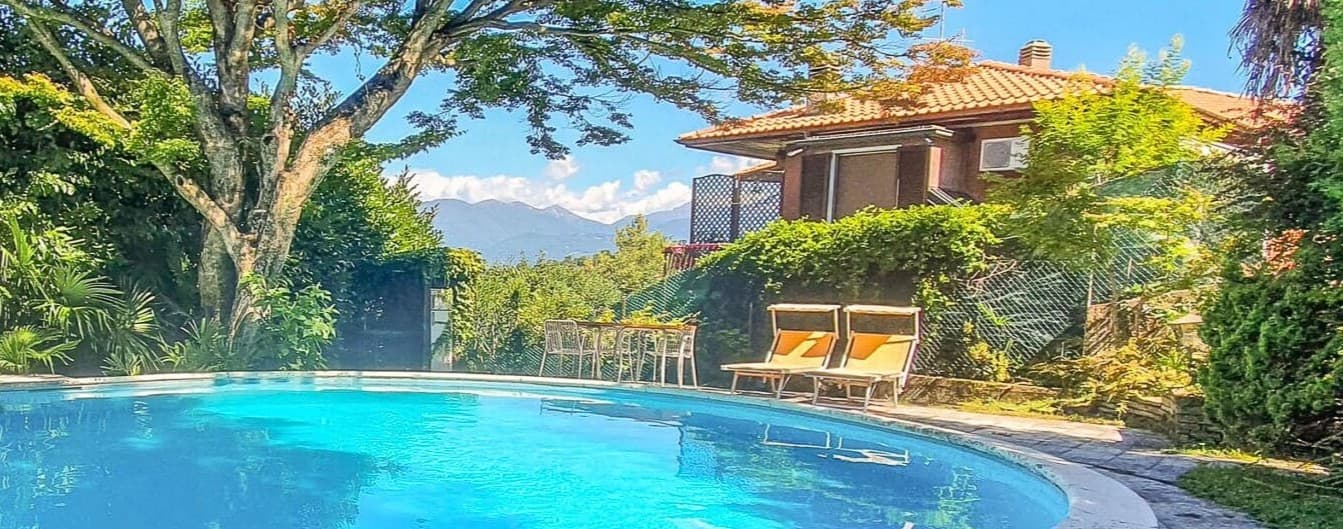 Villa Overlooking Lago Maggiore, Porto Valtravaglia