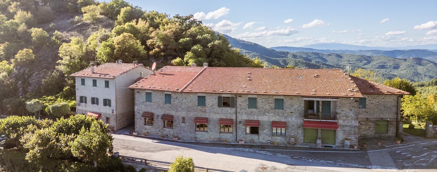 Albergo con vista Lago Trasimeno, Cortona, Toscana
