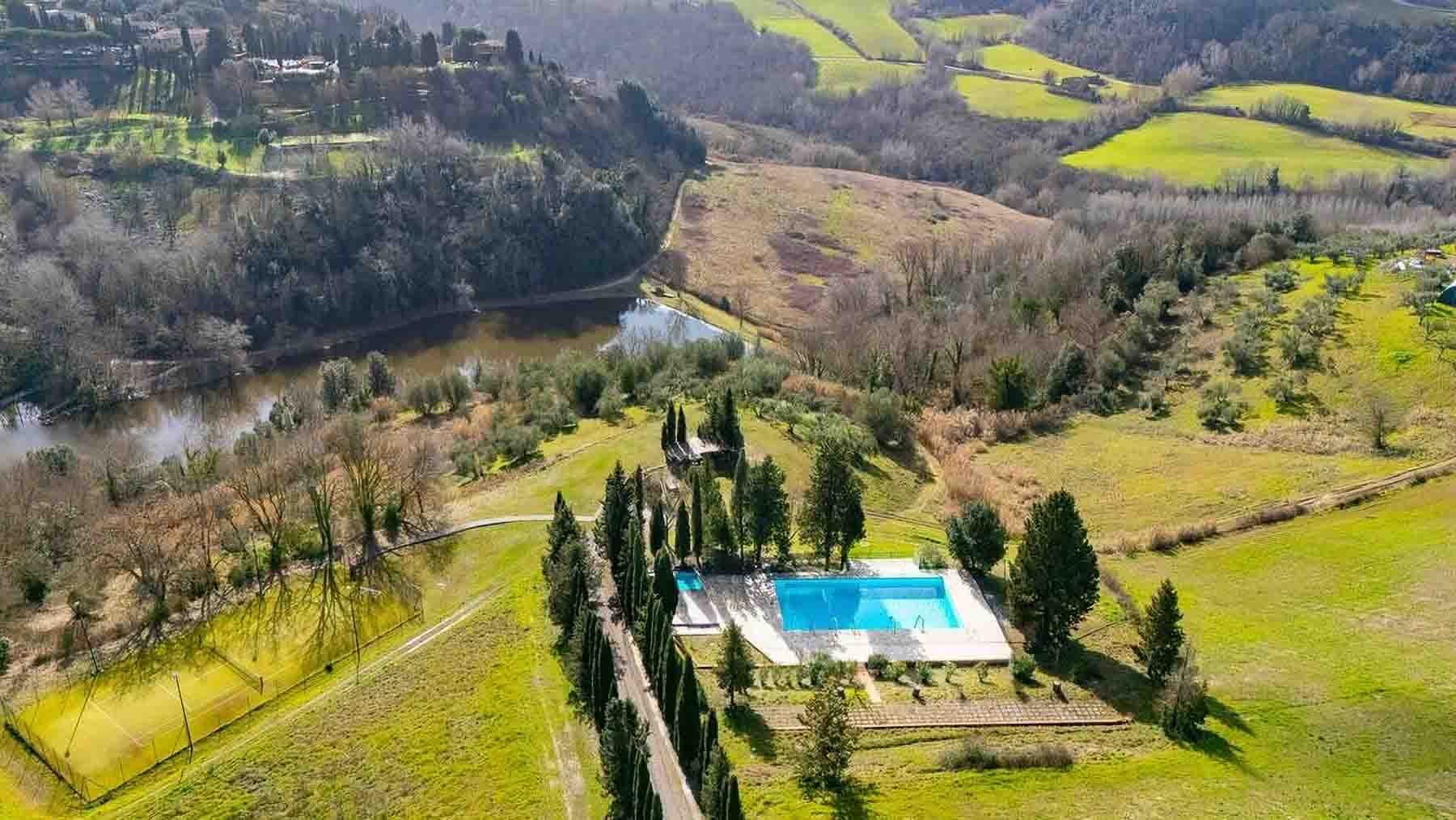 Villa esclusiva tra le colline toscane di Montaione