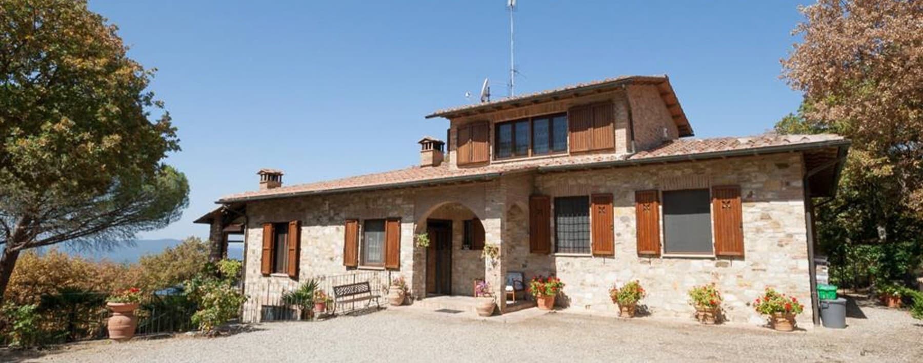 Villa in Toscana con Vista Panoramica a Radda in Chianti