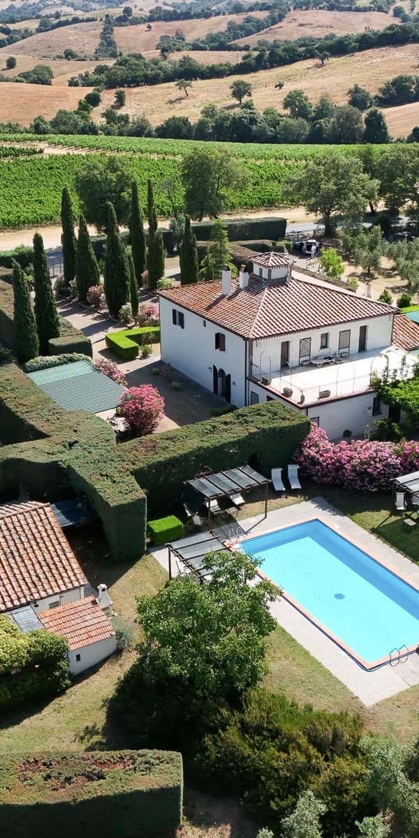 Villa storica con piscina nelle colline di Scansano