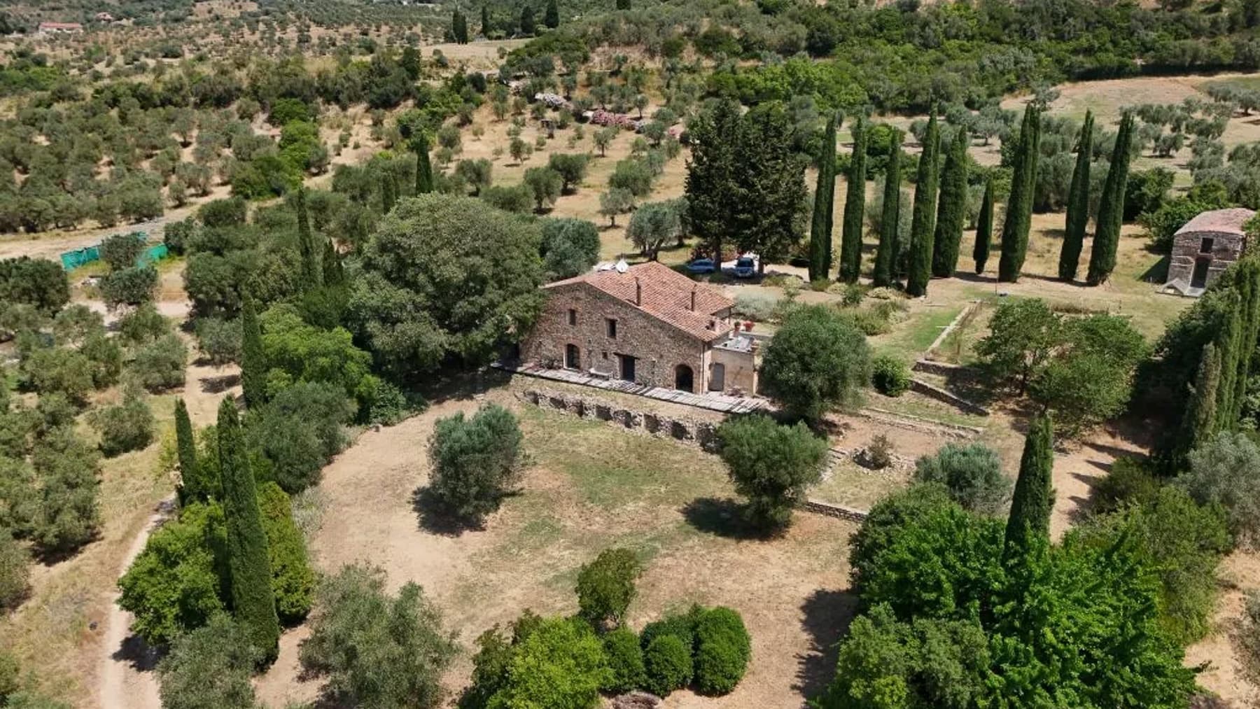 Villa con Piscina e Giardino in Toscana, Campagnatico