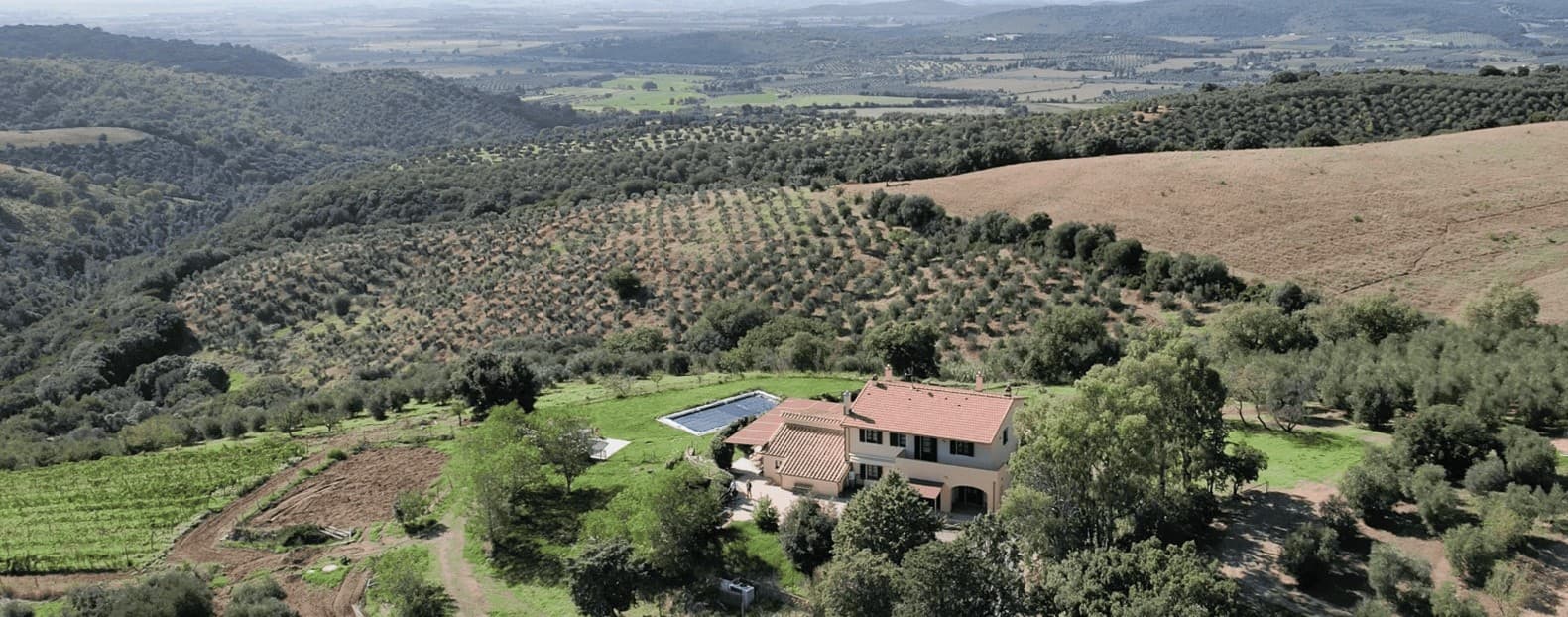 Villa esclusiva nelle colline toscane di Campagnatico