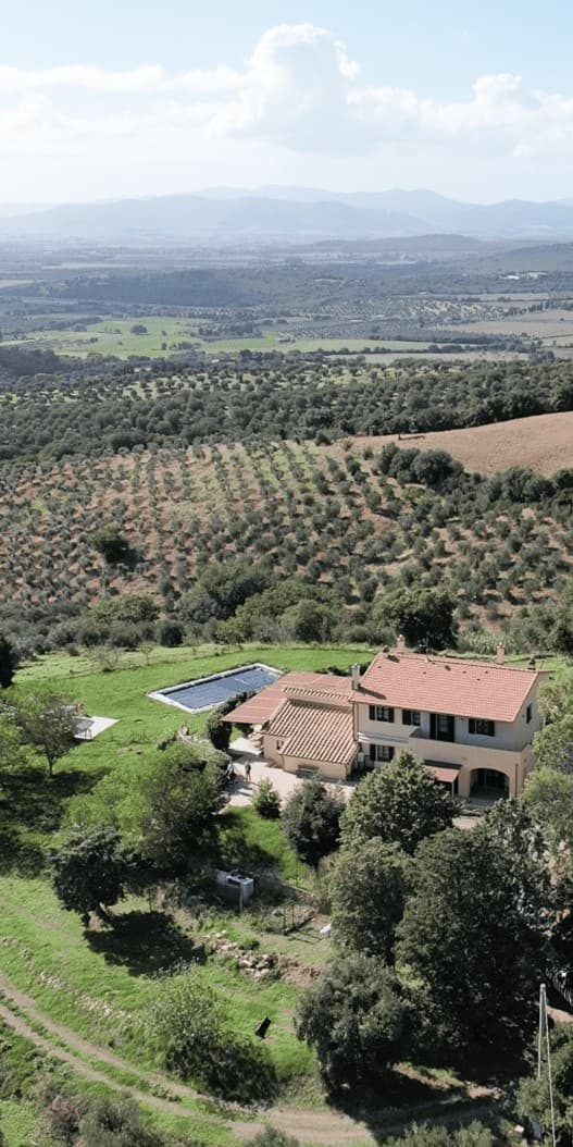 Villa esclusiva nelle colline toscane di Campagnatico