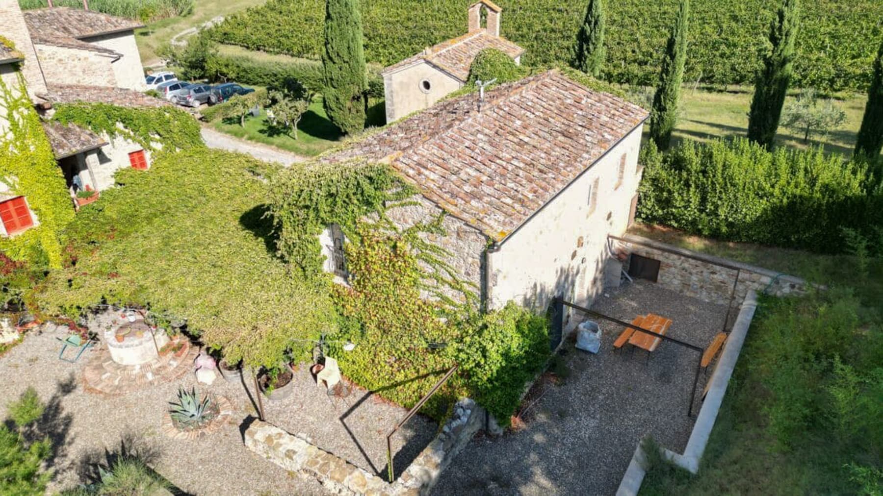 Tenuta-Complesso con piscina a Colle di Val d'Elsa, Toscana