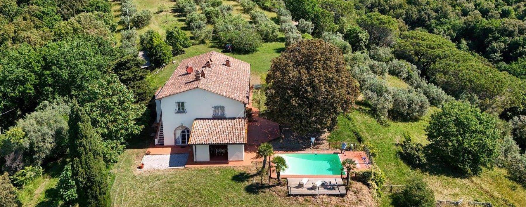 Rustic Country House in Charming Riparbella, Tuscany