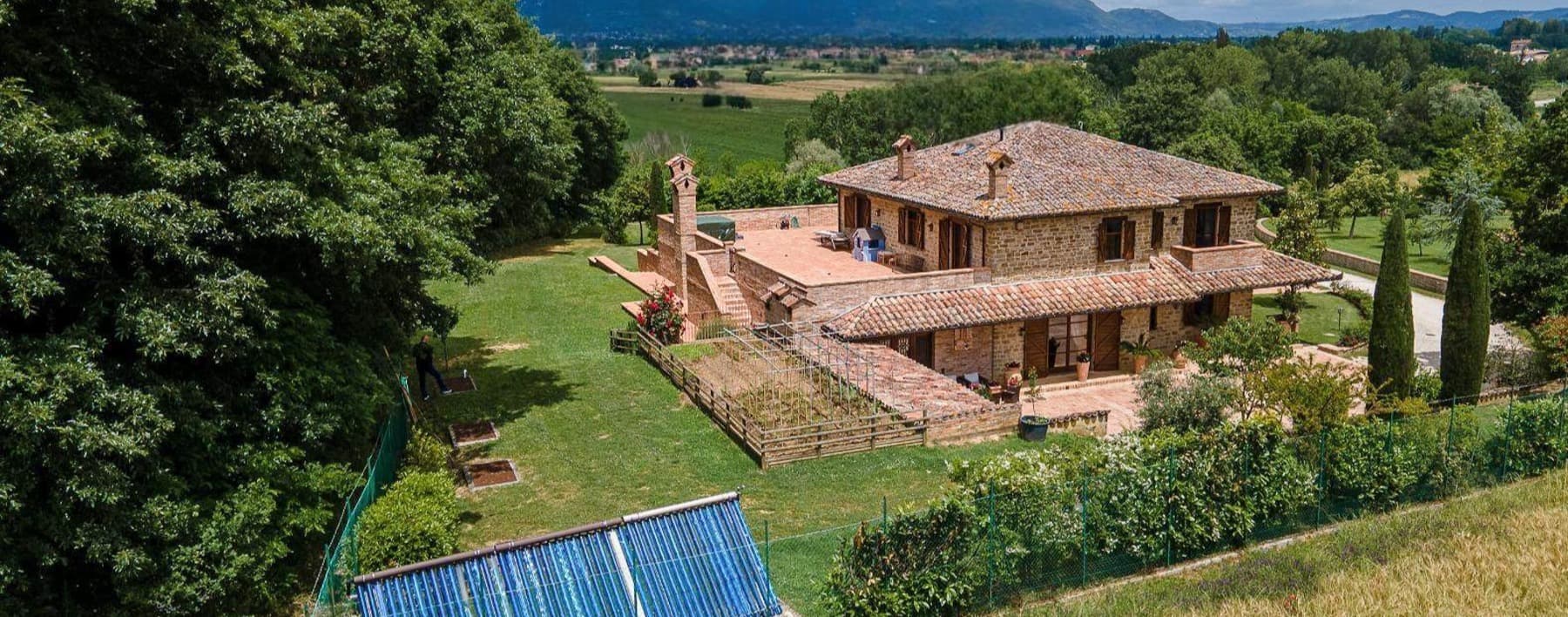 Villa di charme tra le colline umbre, Gubbio