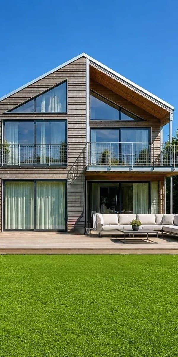 Villa contemporanea nel verde di Grünwald, 226 mq