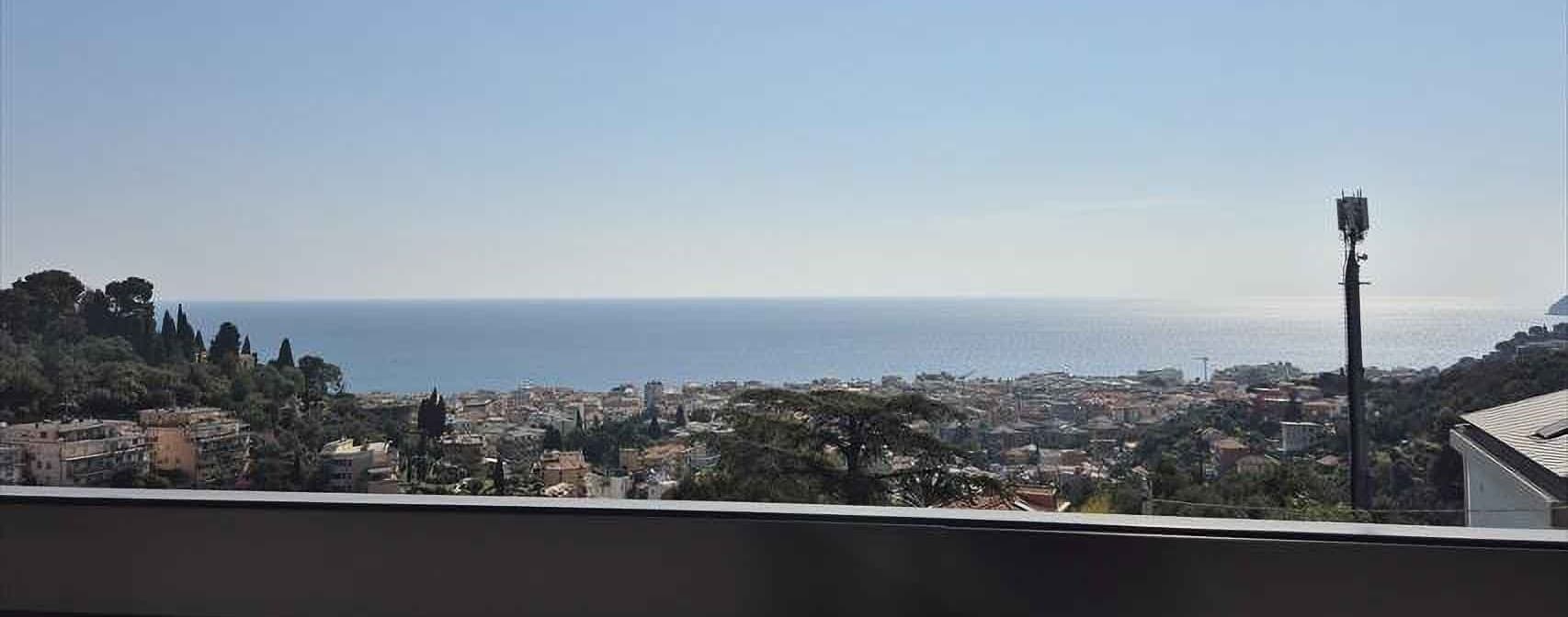 Luxurious Penthouse with Ocean Views in Alassio, Liguria