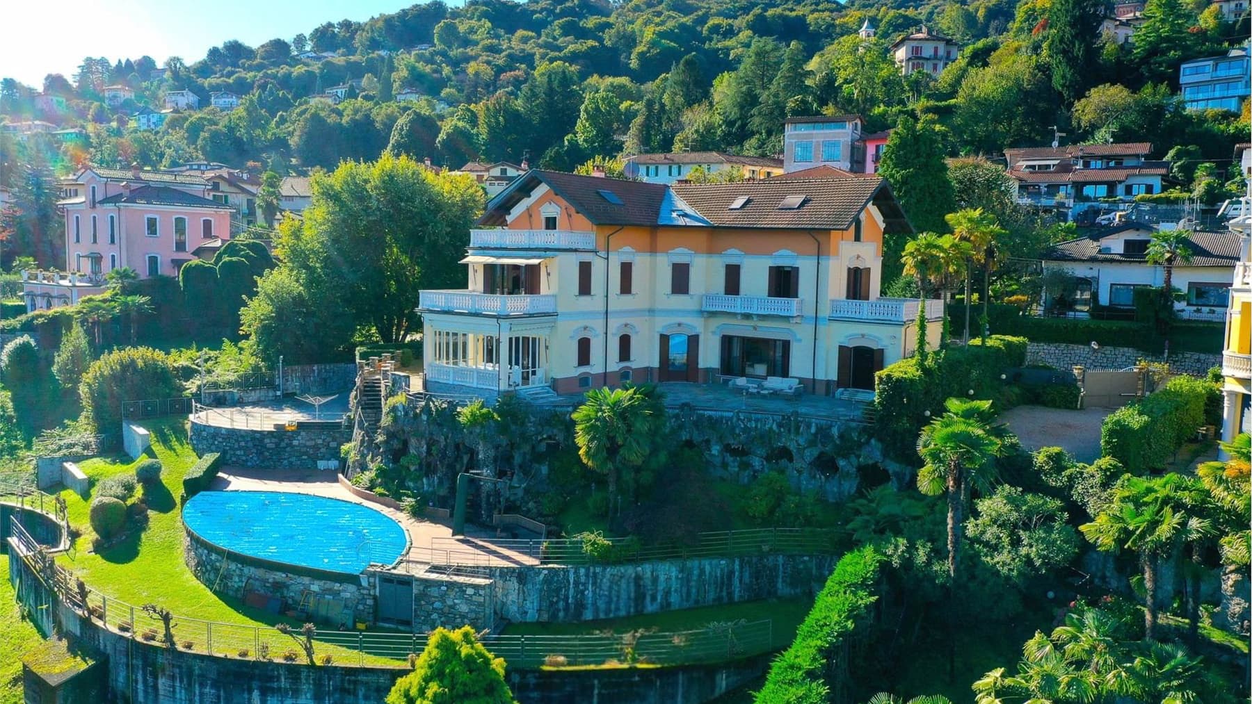 Villa esclusiva a Stresa, Lago Maggiore con piscina