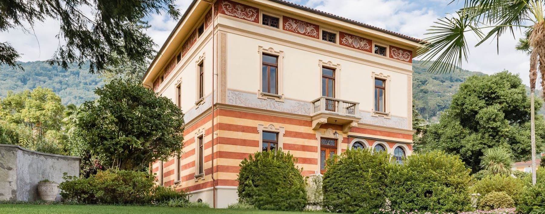 Villa storica sul Lago Maggiore a Cannero Riviera