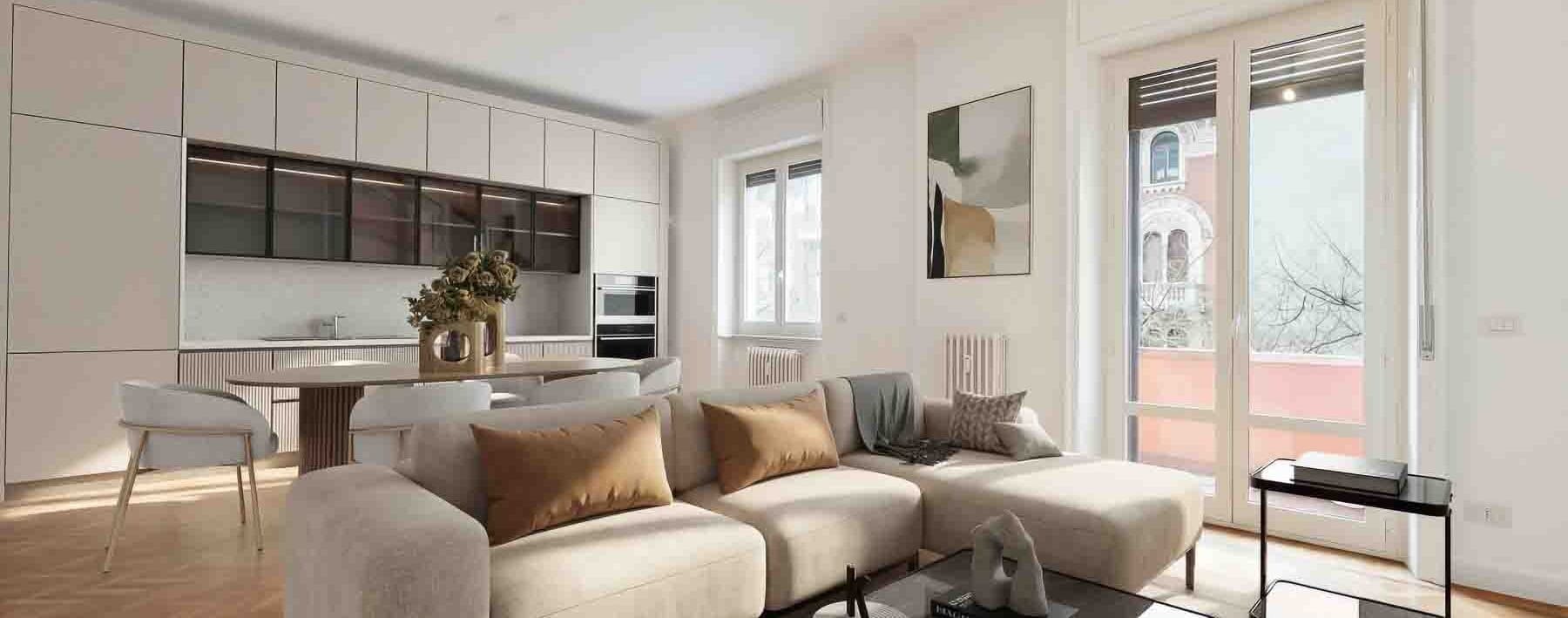 Appartamento elegante 148 mq nel cuore di Milano