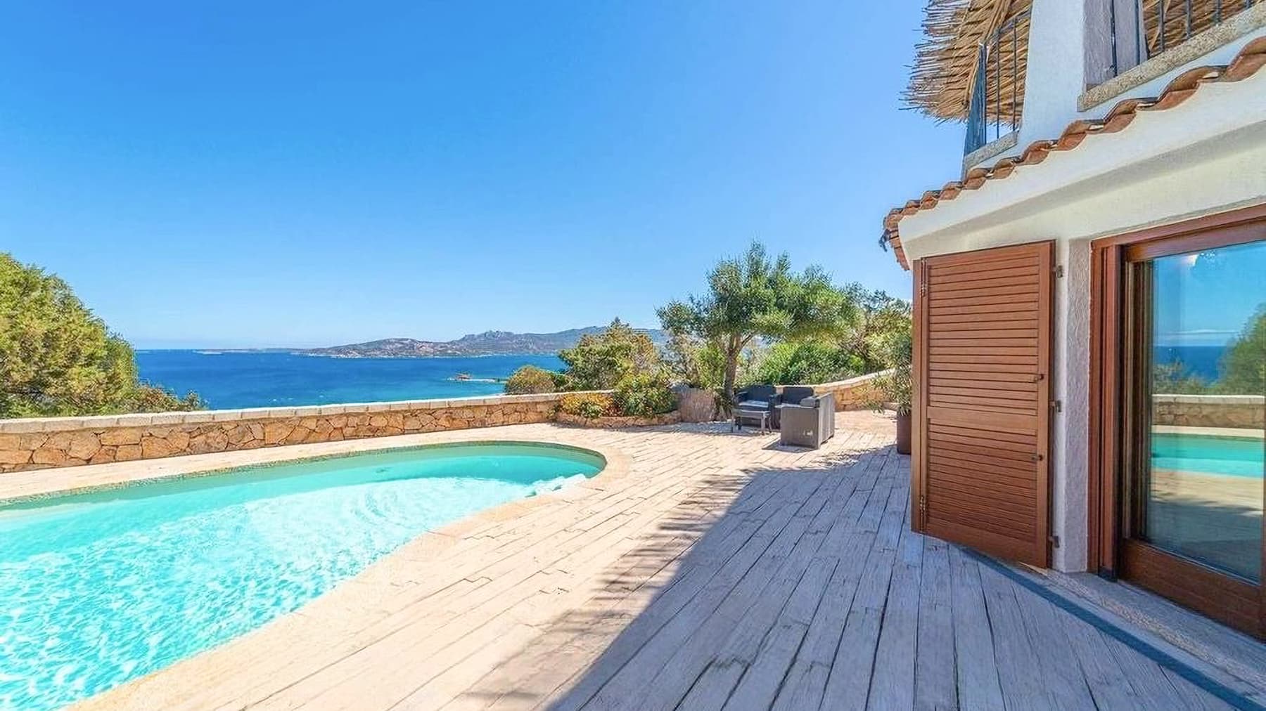 Elegant Villa with Sea View in Arzachena, Sardinia